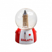 Işıklı Taksim Galata Kulesi Kar Küresi